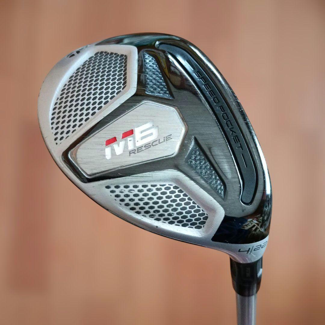 テーラーメイド TaylorMade M6 レスキュー ユティリティ 4U TaylorMade テーラーメイド M6 レスキュー ［REAX85 JP （スチール