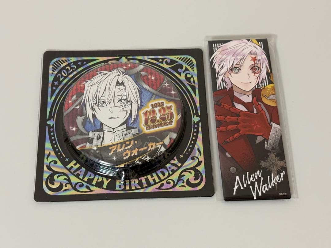 D.Gray-man 絵札缶バッジコレクション アレン・ウォーカー バースデー