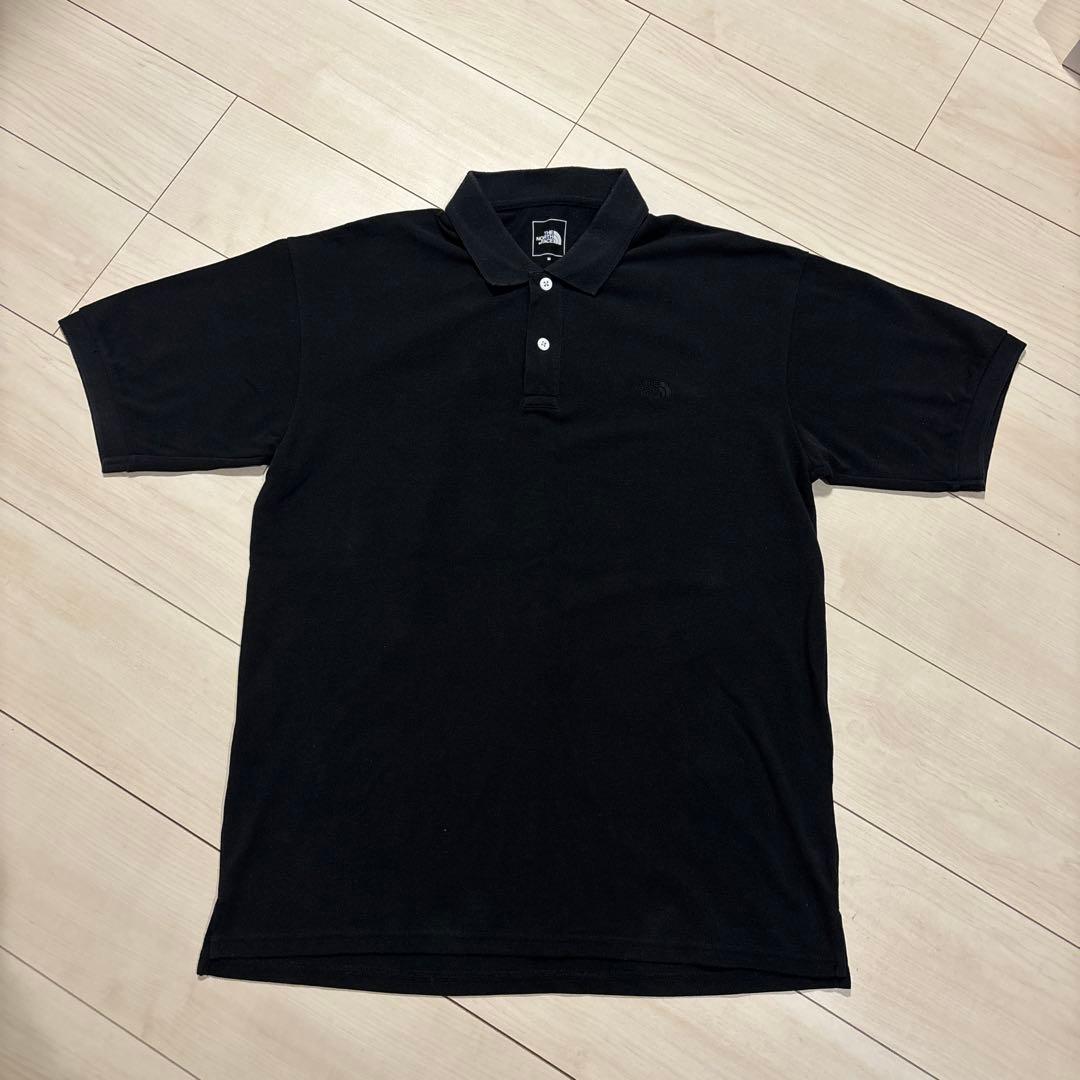 The North Face ブラック ポロシャツ - メルカリ