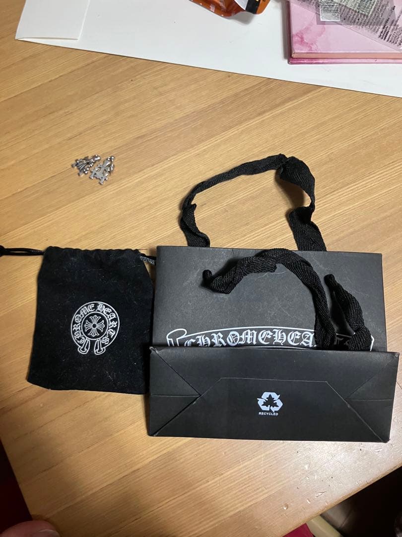 クロムハーツ クロスドロップピアス クロムハーツタイニースタックCHクロスドロップピアス|クロムハーツ