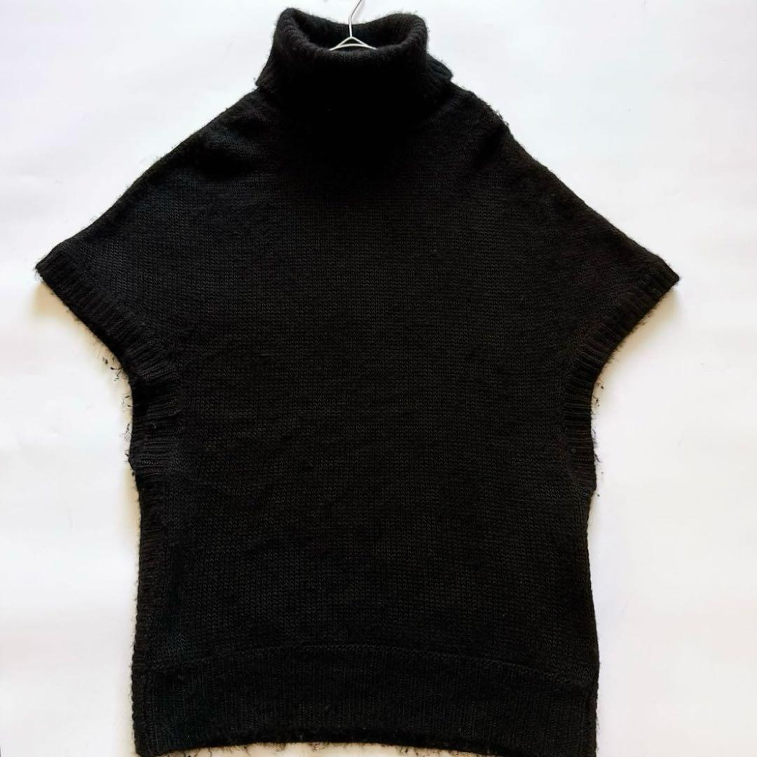 カシミヤ混✨ラルフローレン イタリア製糸 タートルネック ポンチョ ニット L POLO RALPH LAUREN（ポロ ラルフ ローレン）の「カシミヤ
