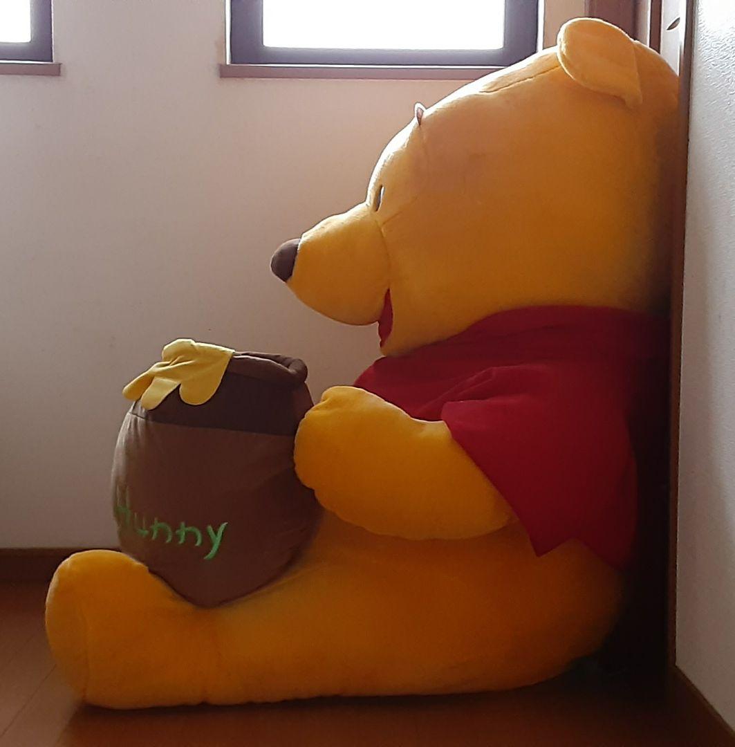 プーさん ぬいぐるみ 特大サイズ - メルカリ