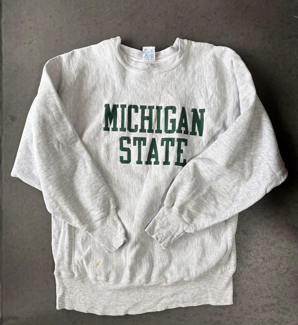90s Champion リバースウィーブ Michigan State L - メルカリ