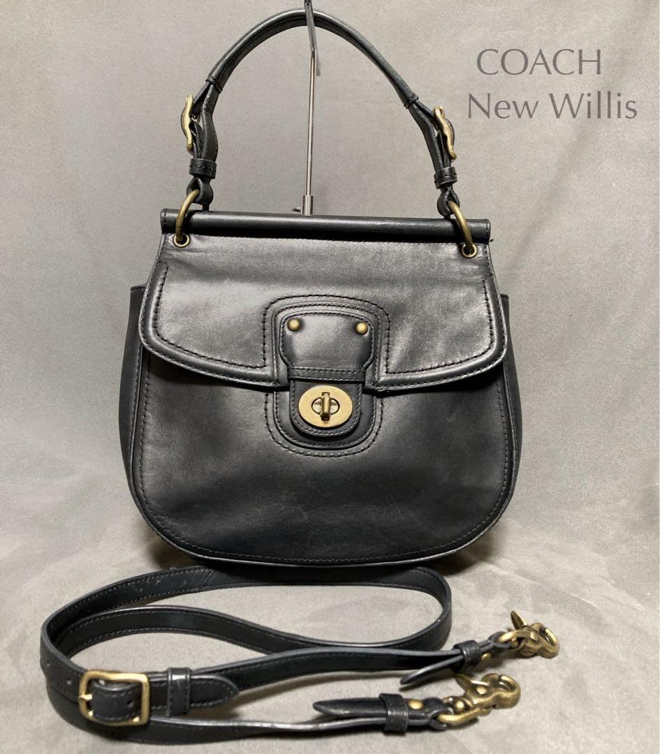 オールド コーチ COACH ニューウィリス ブラック 2way ハンドバック