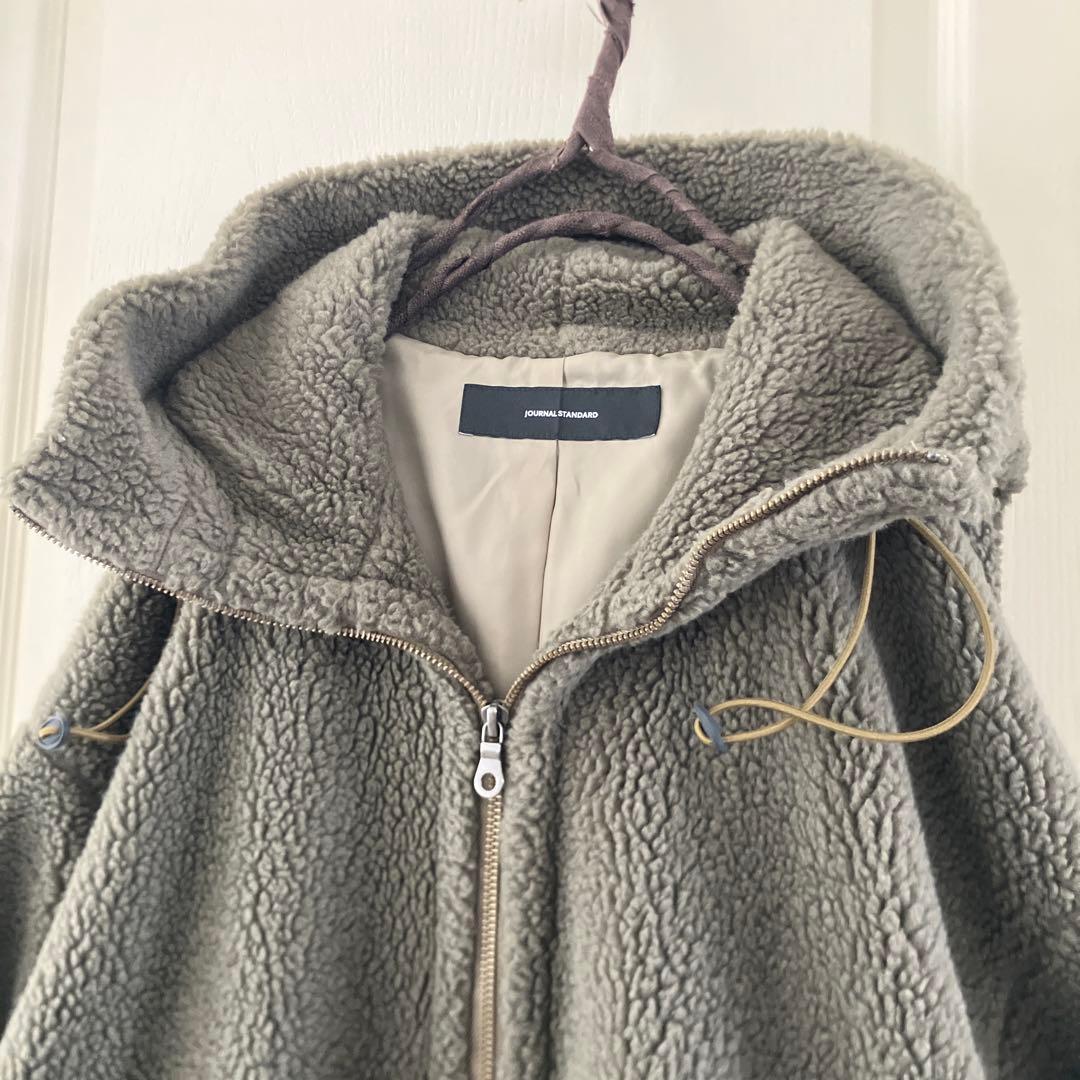 美品✨journalジャーナルスタンダード カーキボアフードビッグモッズ