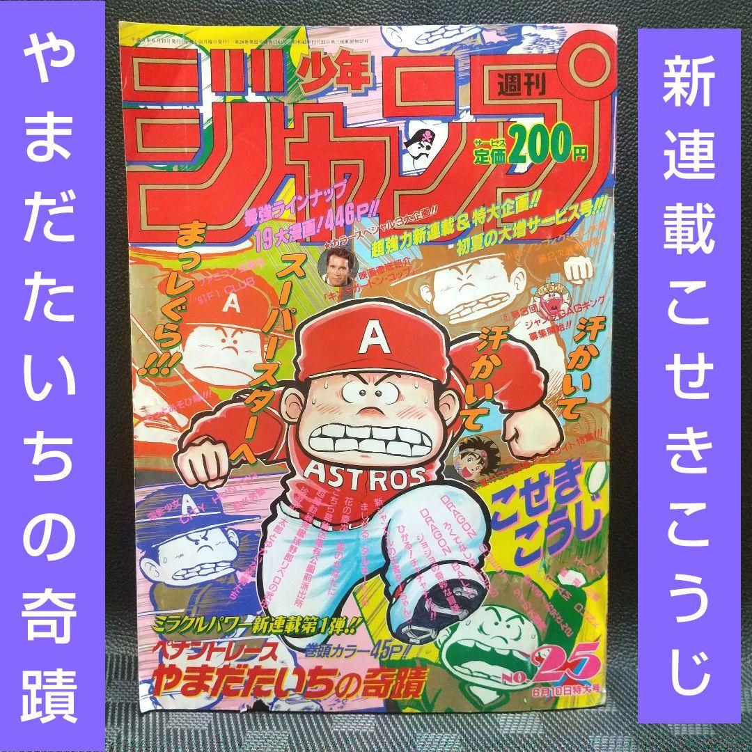 週刊少年ジャンプ 1991年25号※やまだたいちの奇蹟：こせきこうじ：新