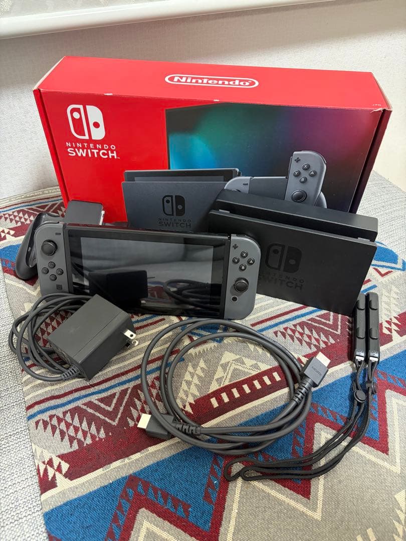 Nintendo Switch グレー 本体ジャンク品 - メルカリ