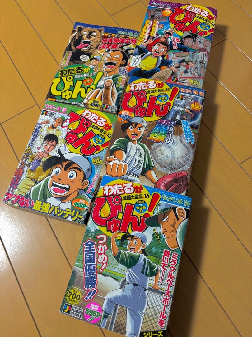 わたるがぴゅん！　なかいま強　コンビニ本　全25巻セット