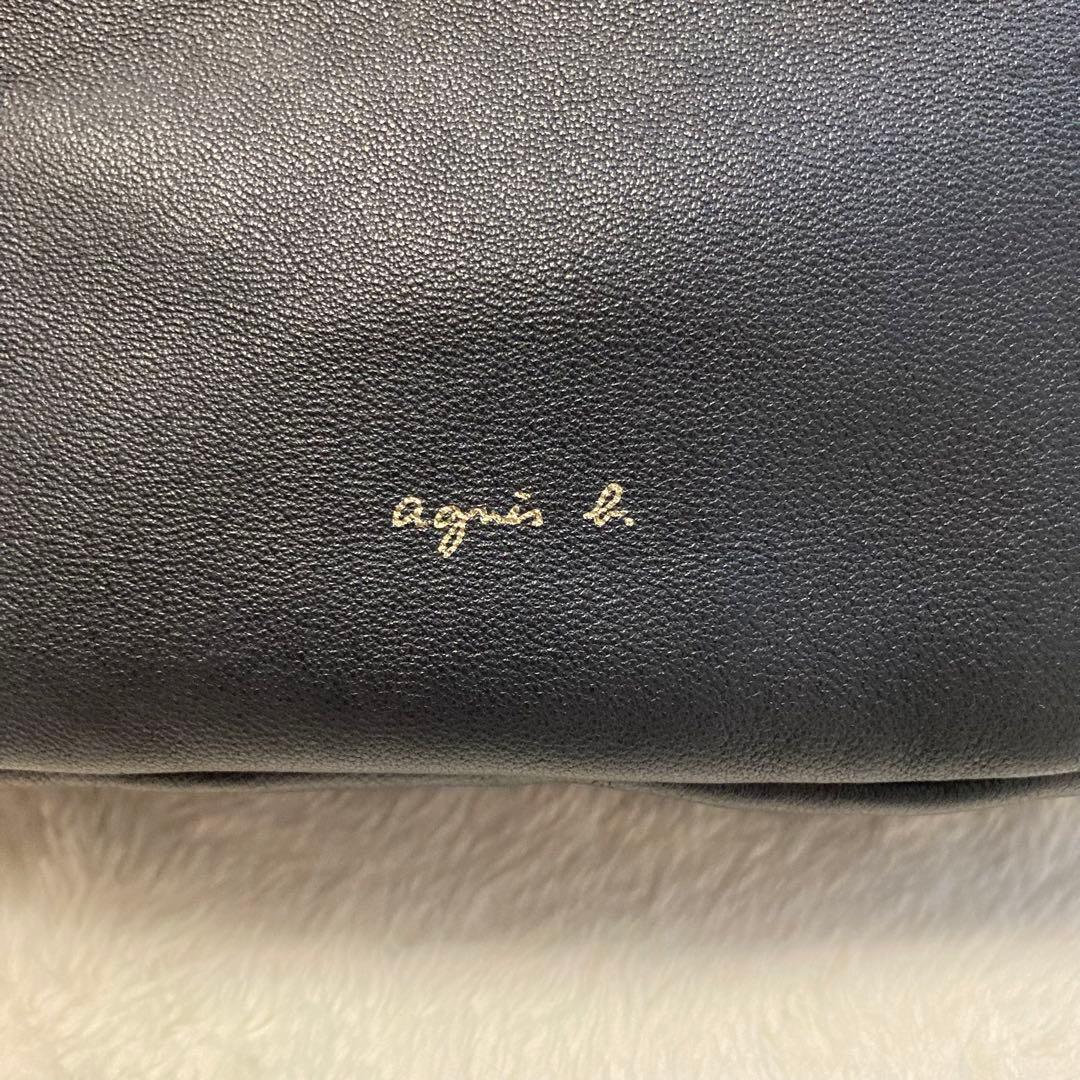 agnes b. アニエスベー ボディバッグ チェーン レザー amy 雑誌掲載