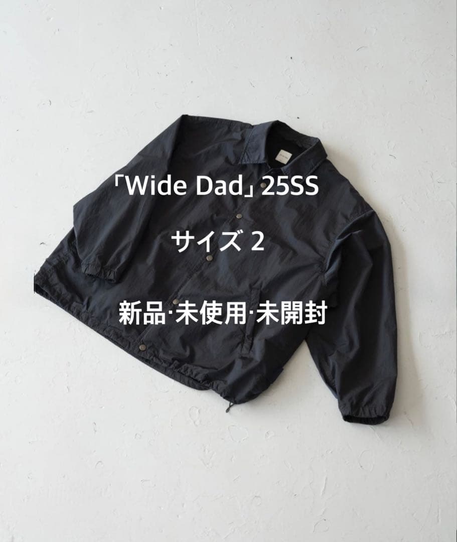 Wide Dad ナイロンコーチジャケット サイズ2 新品未使用未開封 - メルカリ