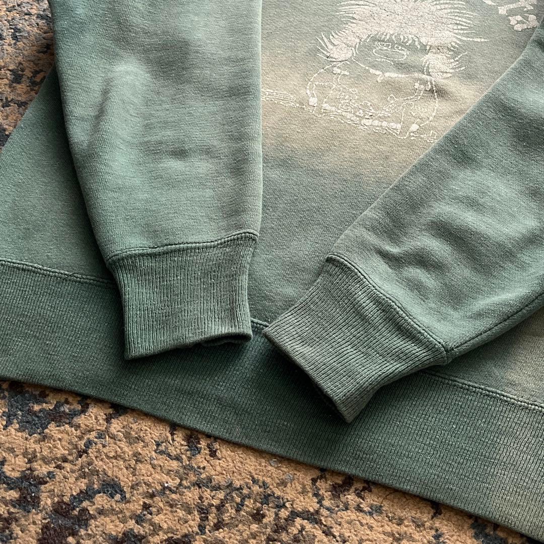 60s スウェット モンスタープリント ガゼット フェード 検 50s 40s