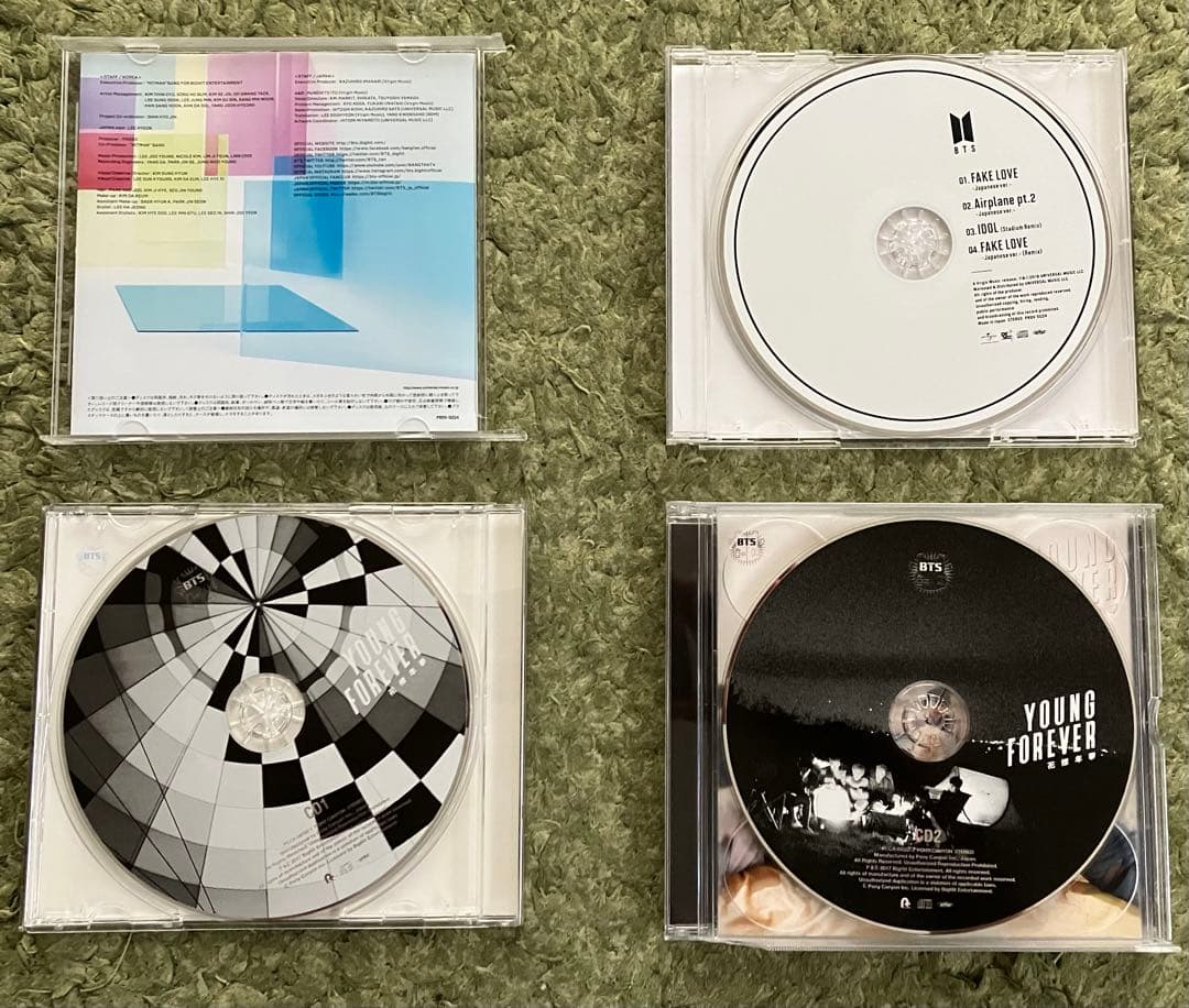 BTS CD 24枚セット トレカ1枚付（JIN） - メルカリ