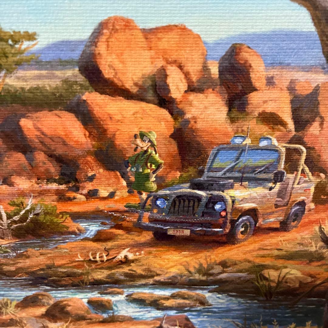 トーマス・キンケード ミッキーとミニー Disney 風景画 - メルカリ