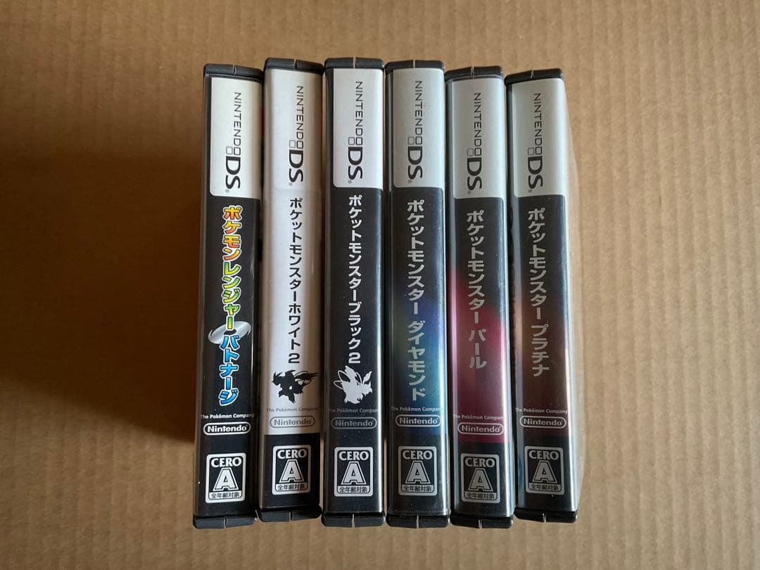 ポケットモンスター DSソフト 6本セット - メルカリ