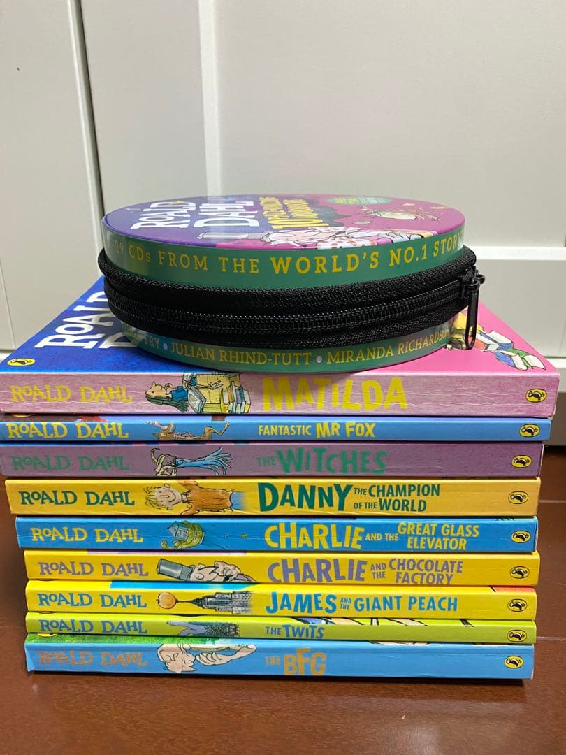Roald Dahl オーディオブックセット 本9冊+CD29枚 91nLlktzyCL._AC_UF1000,
