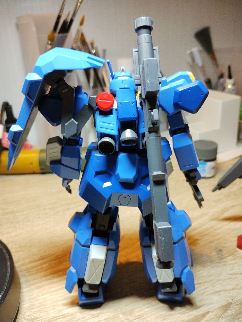 HG メッサー グスタフ・カール 組み立て済み＋ガルバルディβクリア