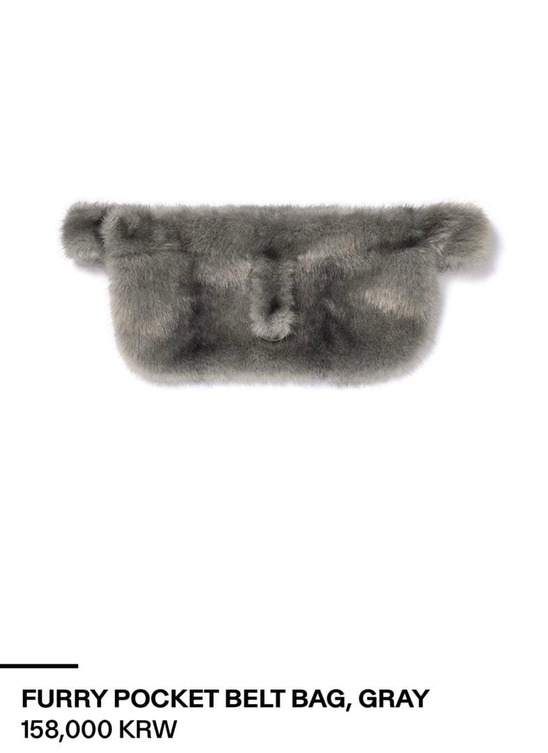 OPENYY Furry Pocket Belt Bag ベルト ファー Open Yy】 FURRY POCKET BELT BAGの通販はau PAY マーケット - 輸入