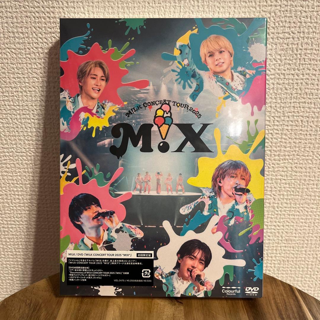 M!LK M!X 初回限定盤 2DVD+photobook Amazon.co.jp: 【Amazon.co.jp限定】M!LK CONCERT TOUR 2025 「M!X