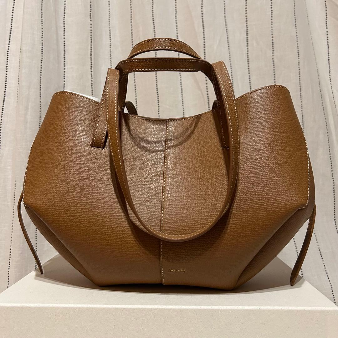 正規品】Polene ポレーヌ Cyme Mini -キャメル テクスチャード - メルカリ