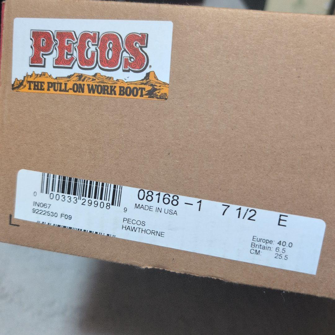 RED WING 8168 ペコスブーツ US 7.5E
