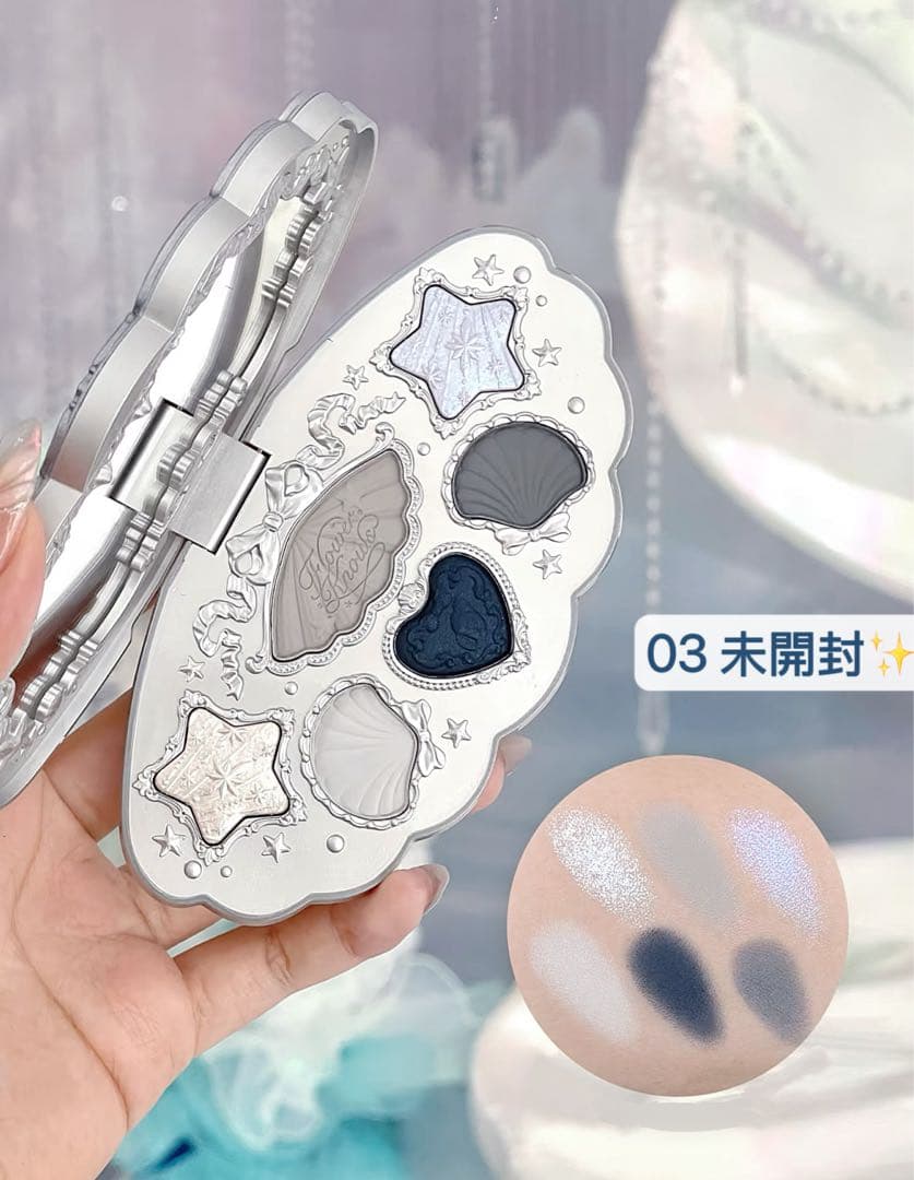 未開封】フラワーノーズ シェルズジュエルコレクション 6色アイ