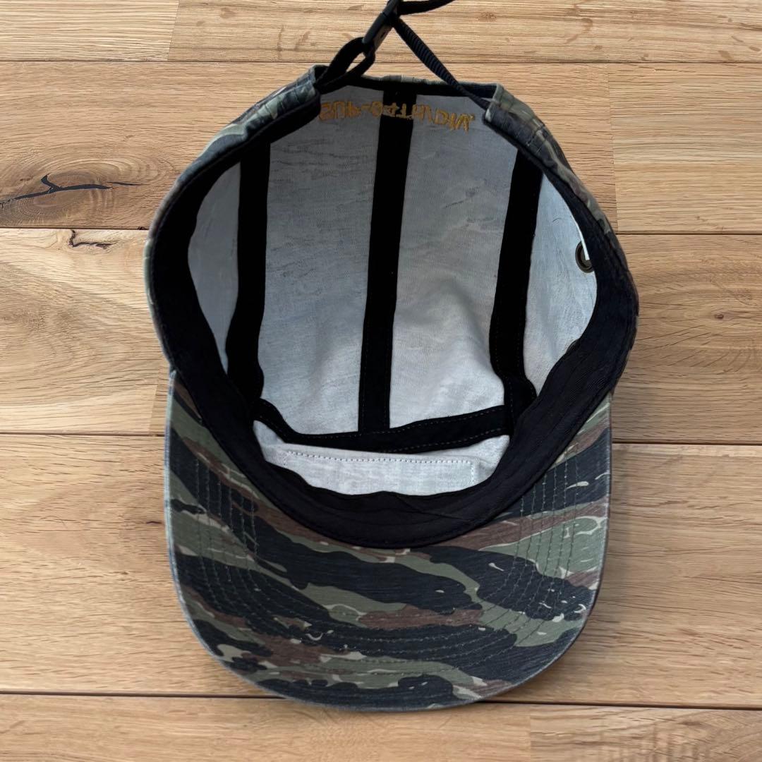 希少 Supreme Military Camp Cap 24SS タイガーカモ - メルカリ
