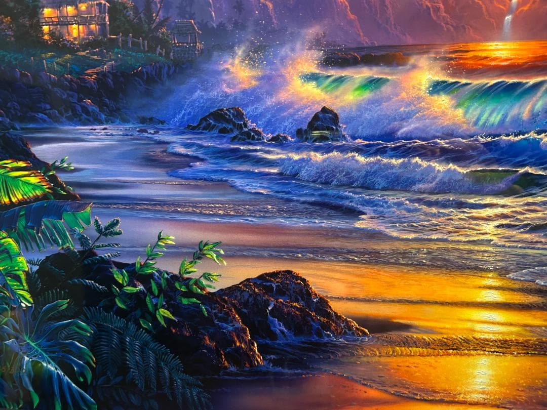 エスケープ Escape ラッセン Lサイズ 版画 真作保証 美品 - メルカリ