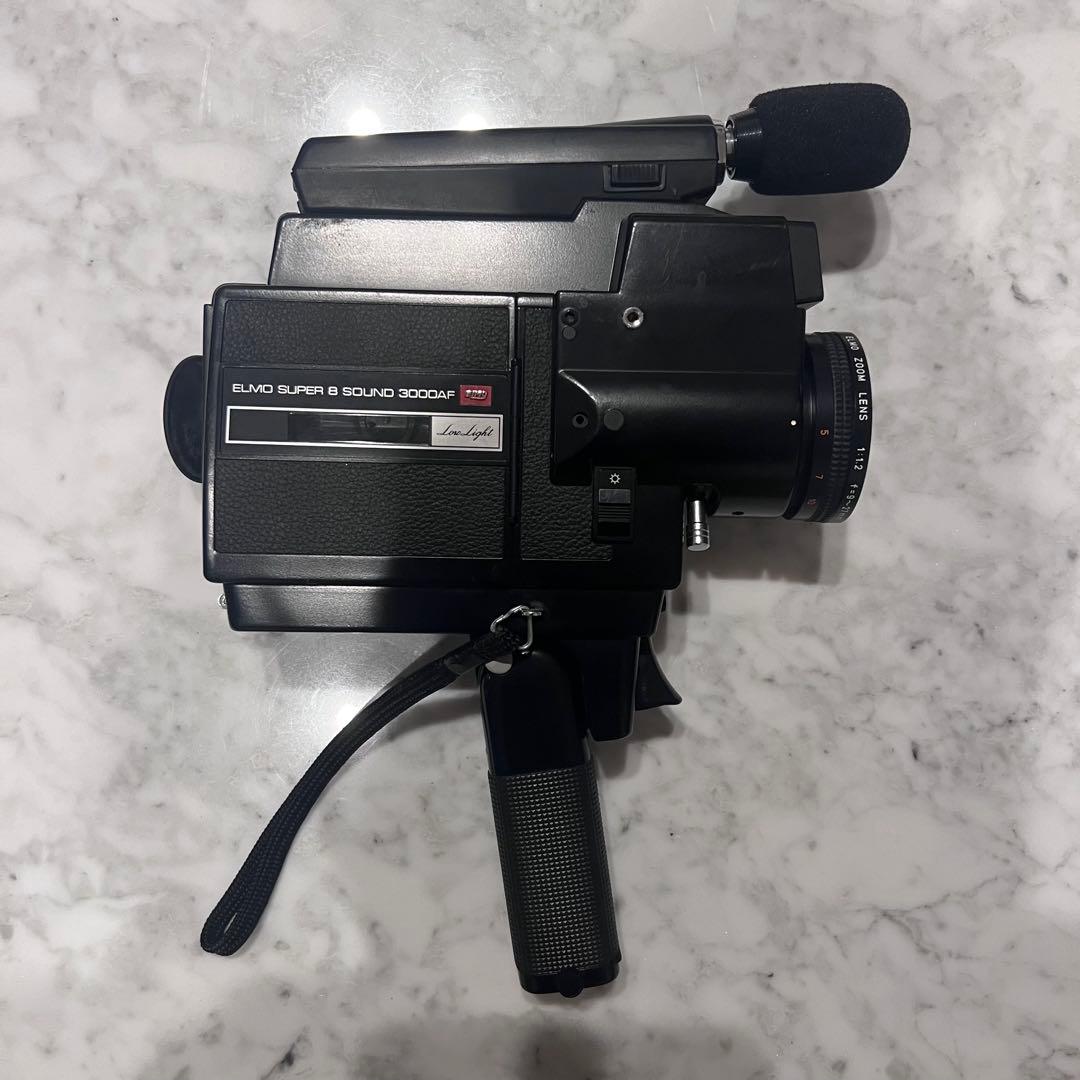 ELMO SUPER 8 SOUND 3000AF フィルムカメラ 外観綺麗