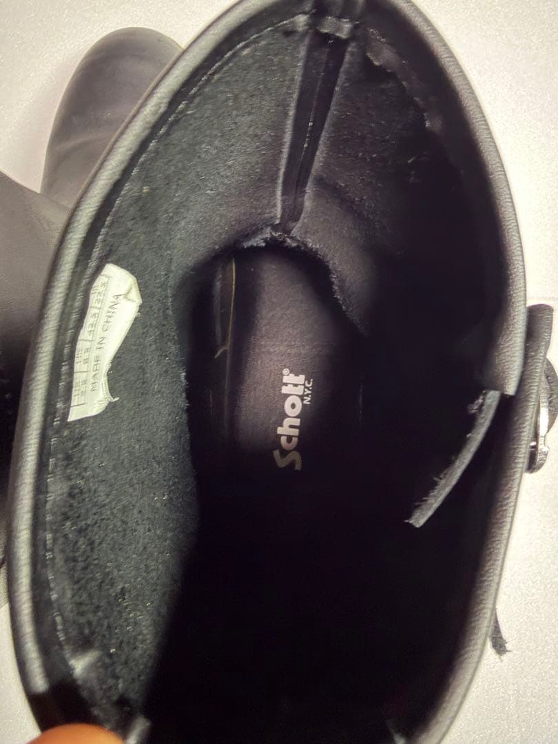 希少　美品　箱付き　Schott エンジニアブーツ　27.5cm