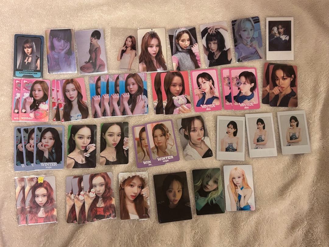 aespa ウィンター トレカ セット