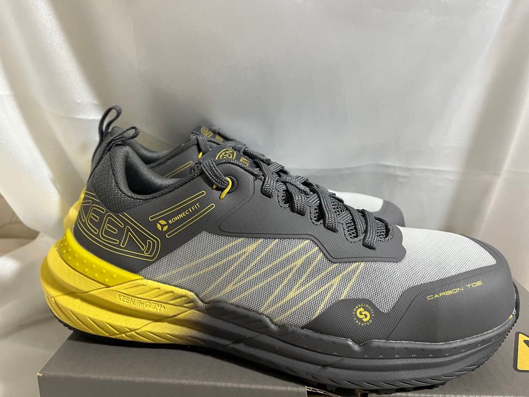 新品KEEN スピードワークス ワークシューズ安全靴作業靴25cm Amazon | [キーン] 安全靴 SPEEDWORKS メンズ BLACK/STEEL GREY 25.0