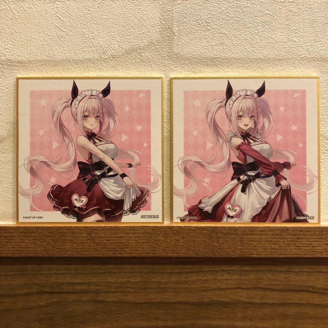 勝利の女神：NIKKE あみあみ コラボ 特典色紙 フルコンプ 全10種