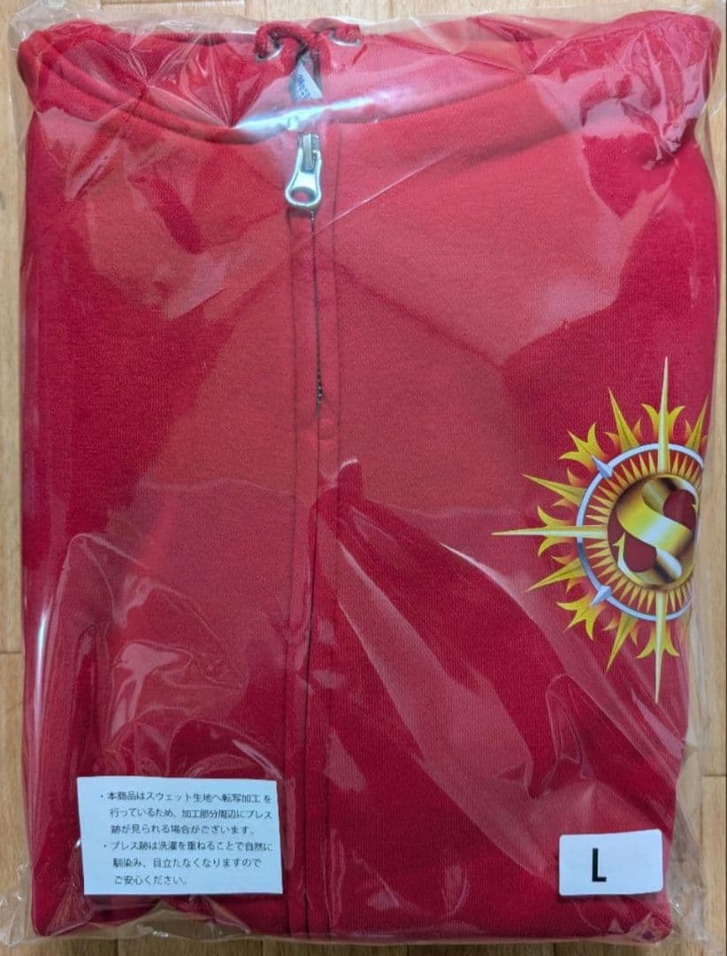 Sareee パーカー 赤 Lサイズ スターダム STARDOM 女子プロレス - メルカリ