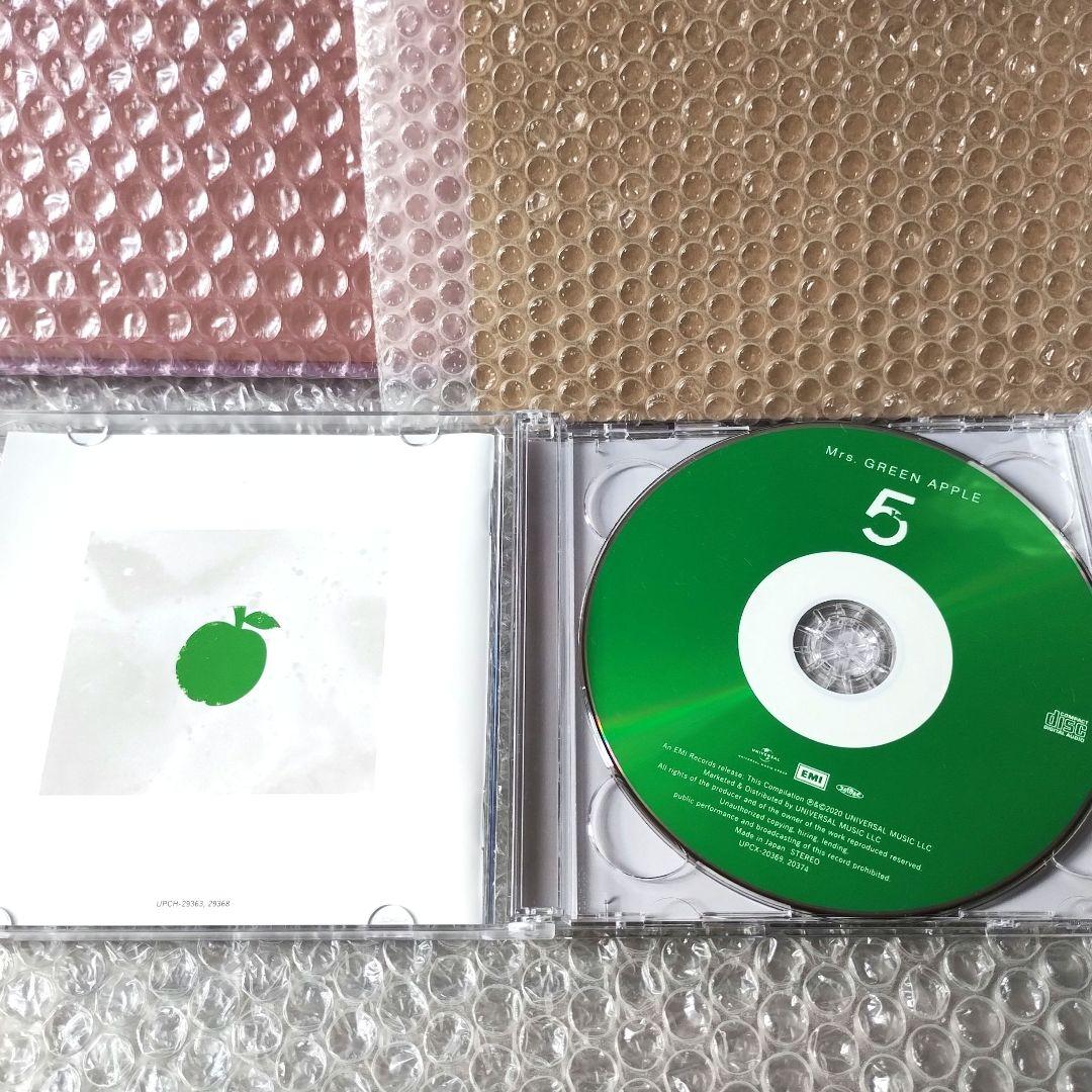 Mrs.GREEN APPLE『5』初回限定盤CD+DVDミセスグリーンアップル - メルカリ