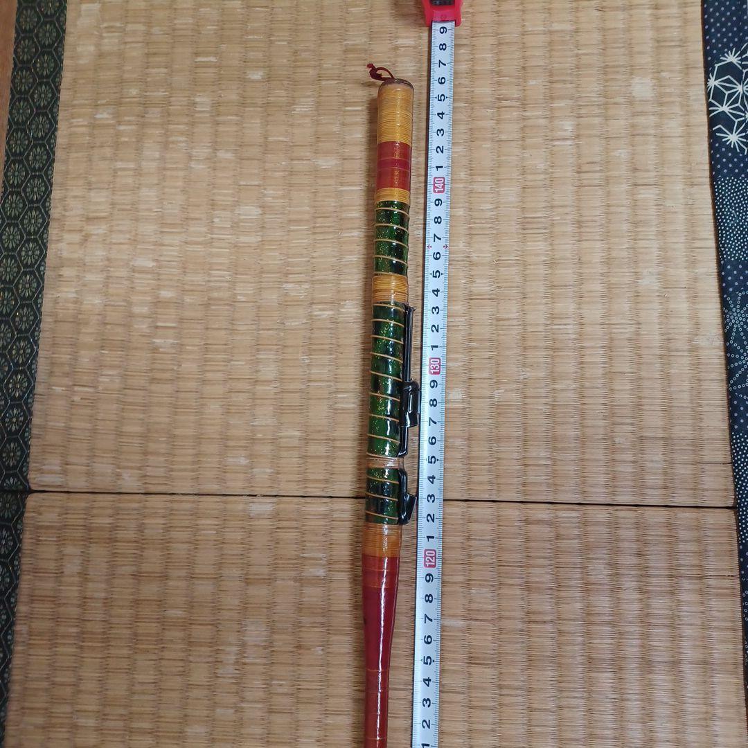 自作筏ちぬ竿　1.46m　瀬川彦次仕様グラスファイバー