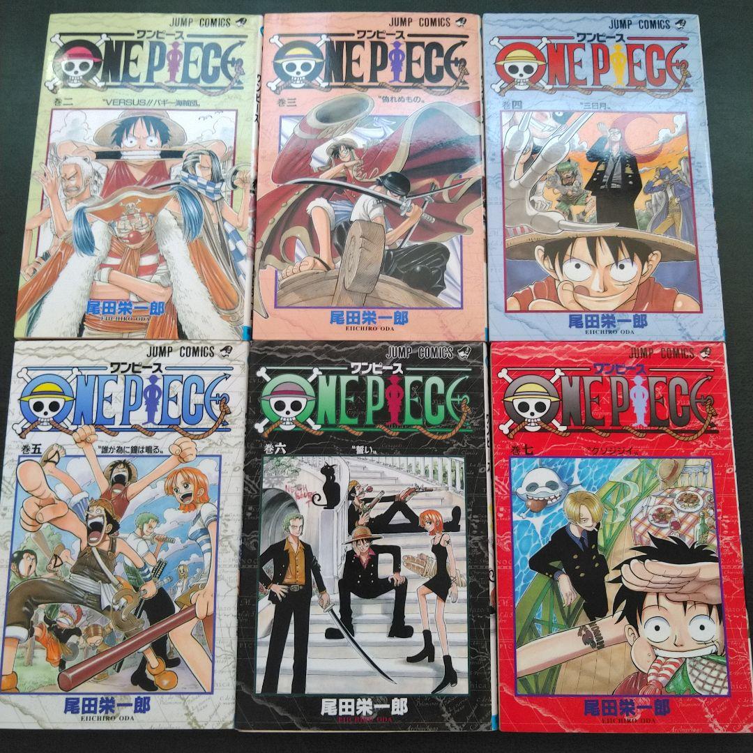 全巻初版 美品 ONE PIECEワンピース2巻〜12巻全巻初版セット - メルカリ