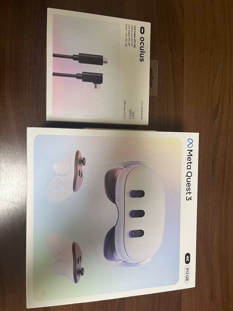 【美品】 Quest 3 512GB 4K VRヘッドセット Meta Quest 3 512GB オールインワンVRヘッドセット | 撮影機材や放送