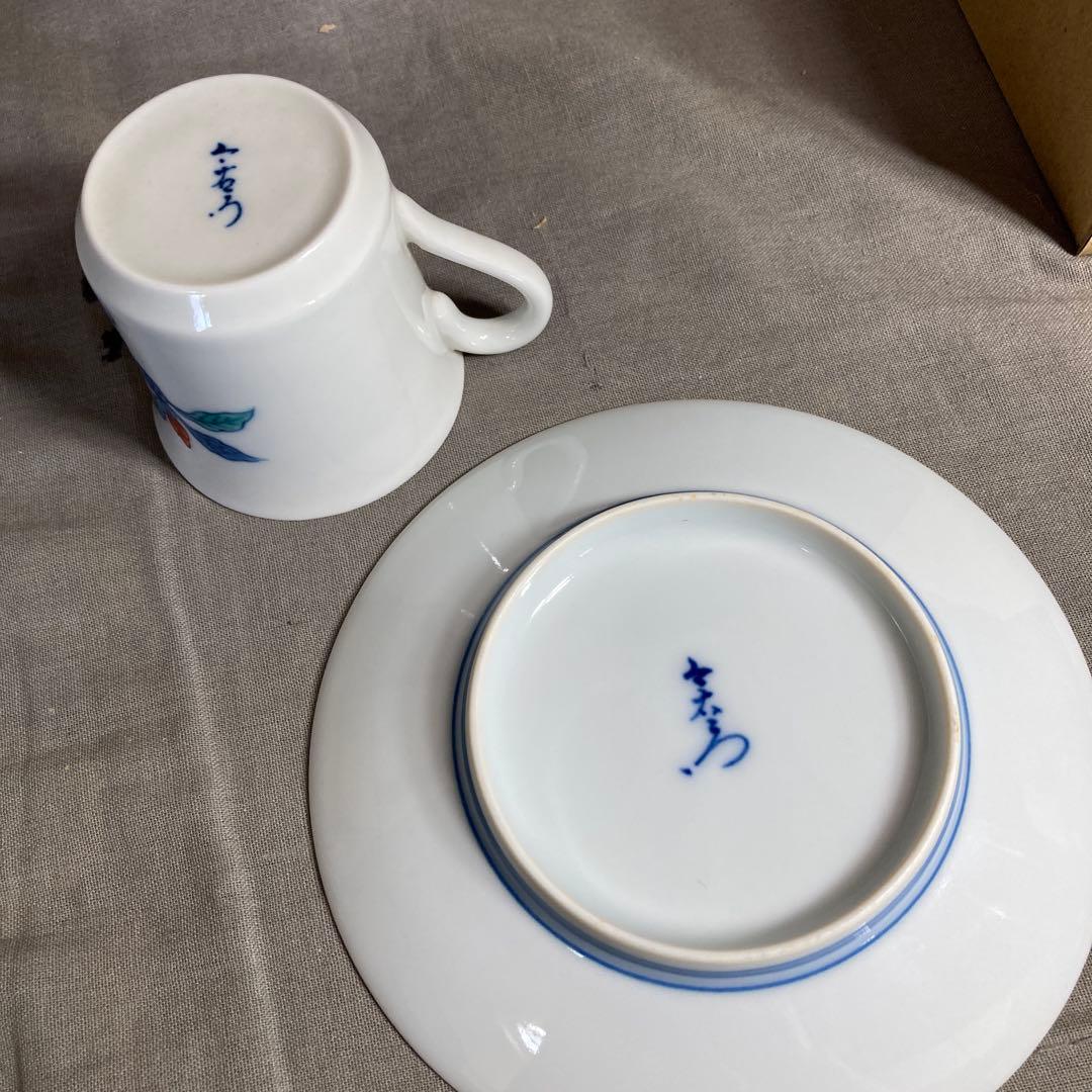 今右衛門】色鍋島の伝統 名窯 人間国宝 十三代今泉今右衛門作 錦椿絵