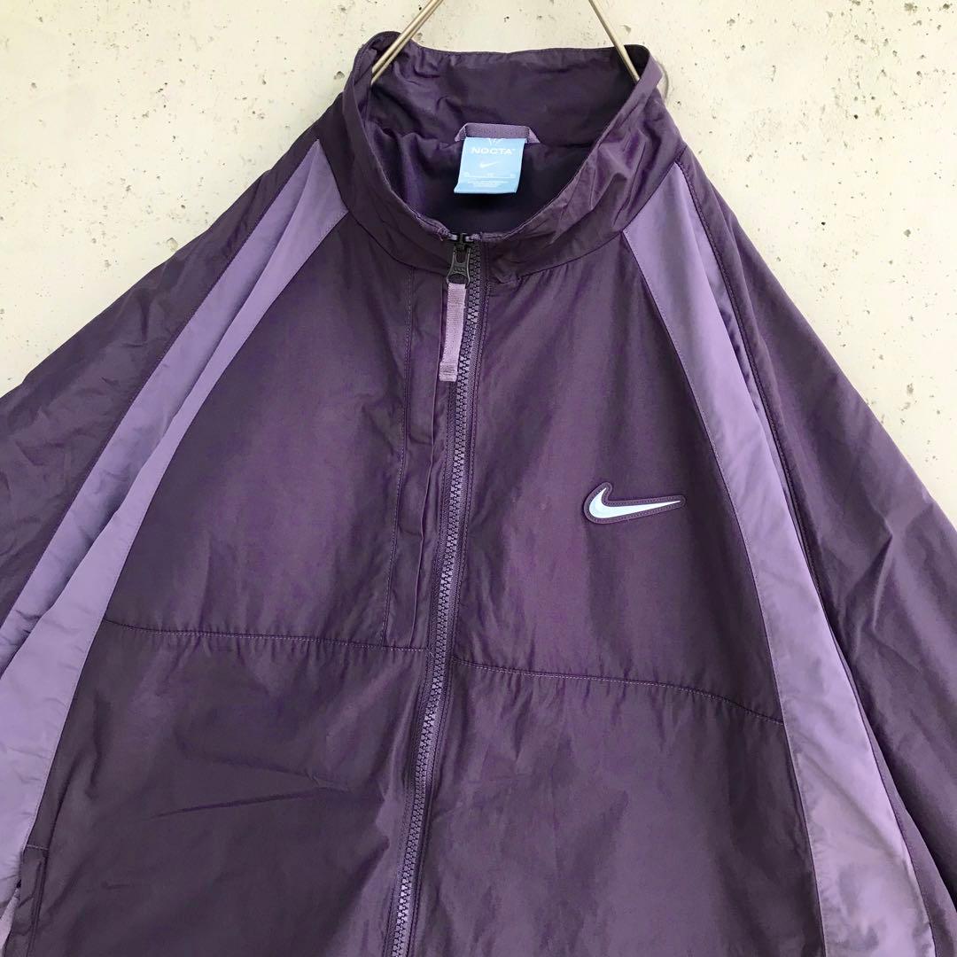 あ様】 nike nocta ナイロンジャケット ノクタ XL 紫 - メルカリ