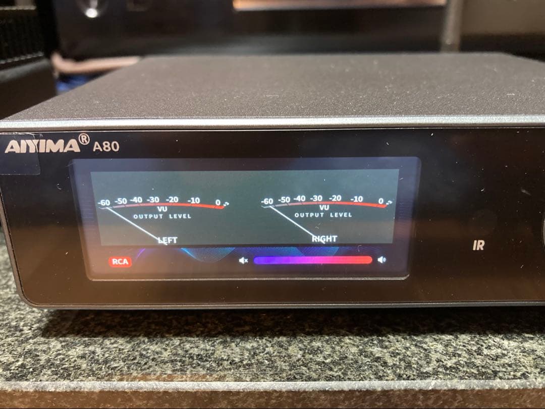 AIYIMA A80 ステレオアンプ(元箱有り) - メルカリ