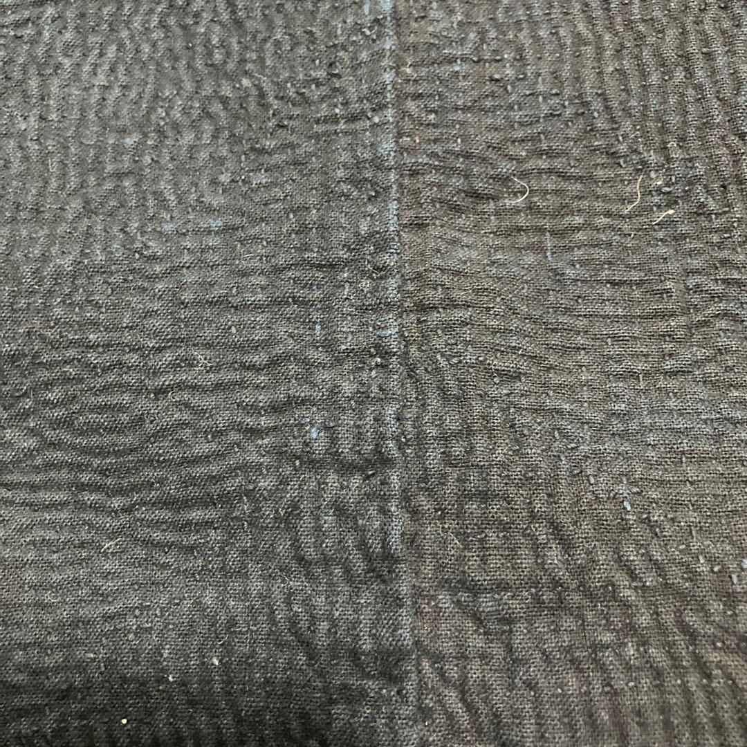 状態良し 藍染め 刺し子 総手刺し 刺子 庄内刺し子 野良着 法被 半纏