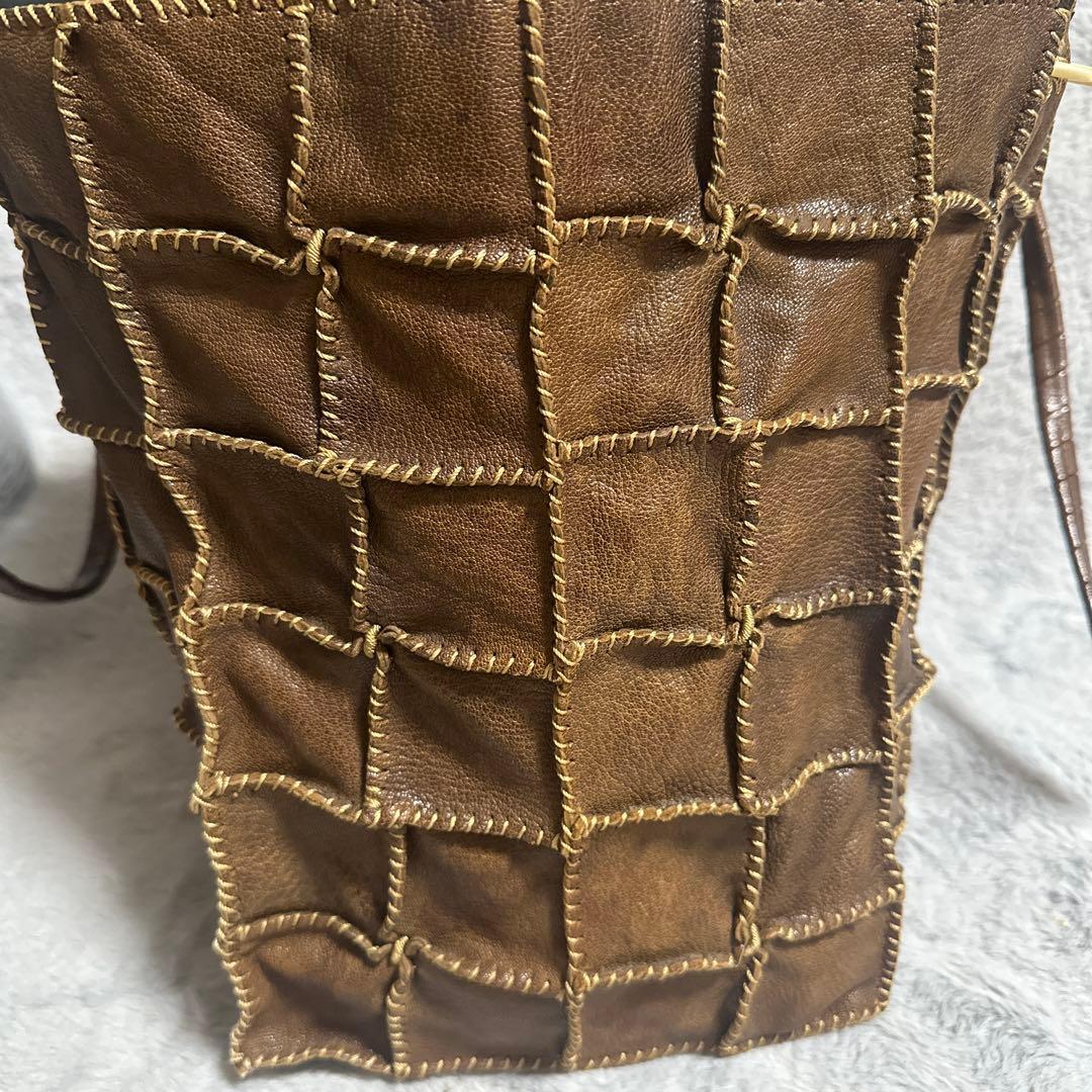 ジャマンピエッシュJamin Puech トートバッグ ブラウン HONU オヌ