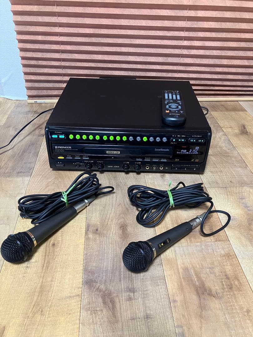 パイオニア　CLD-K8V レーザーディスク Pioneer CLD-K8 カラオケ レーザーディスクプレーヤー 【中古整備品