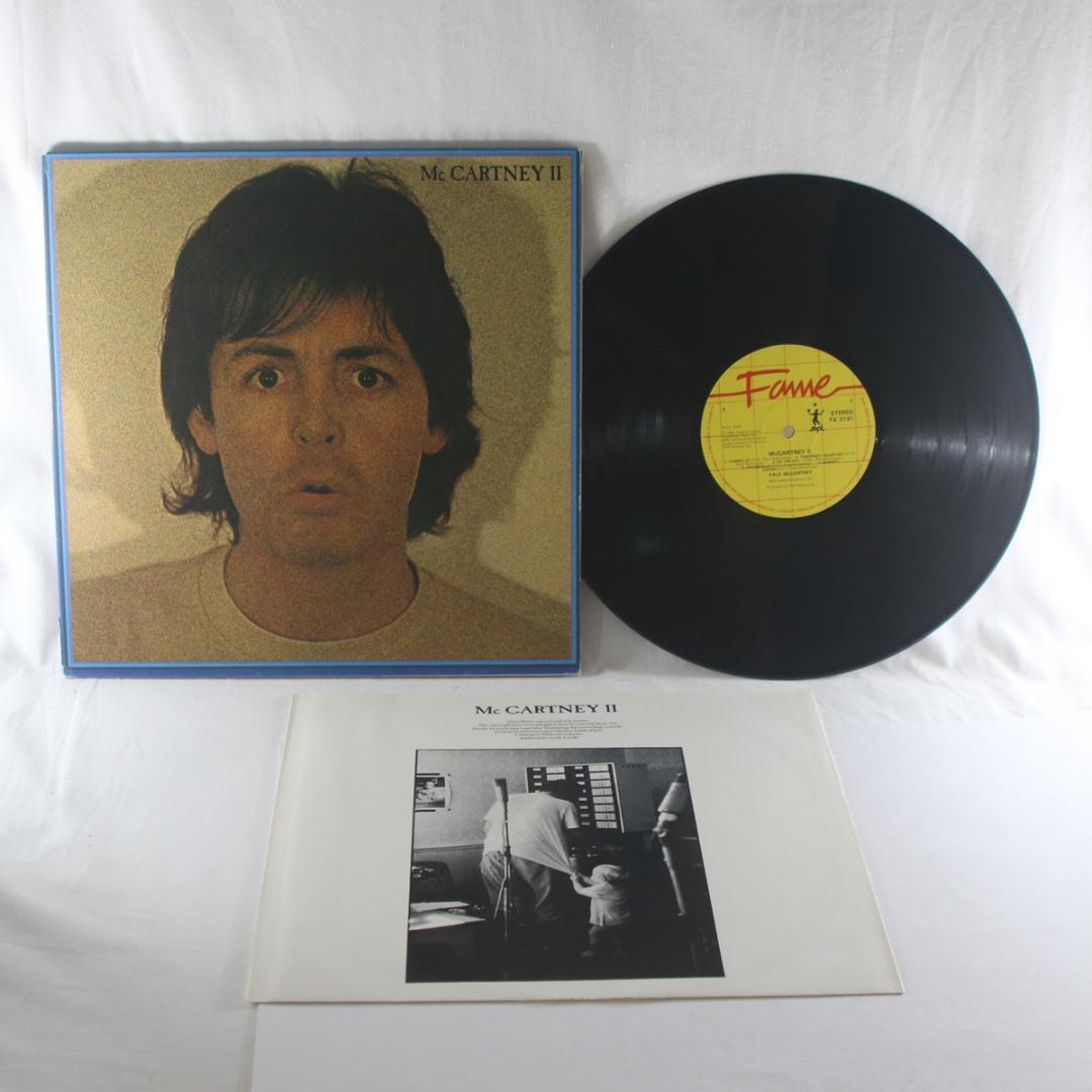 英LP Paul McCartney II 2 UK盤 Stereo 英LP Paul McCartney McCartney II 2 UK盤 英国盤 Stereo ステレオ