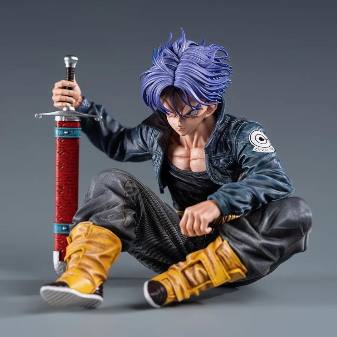 ドラゴンボール 未来トランクス フィギュア ガレージキット 塗装済み