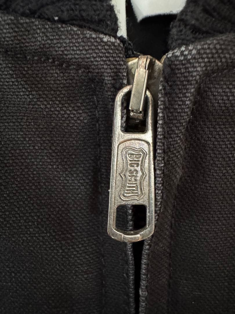 希少】良品 ビッグスミス ダックベスト XL ブラック フェード