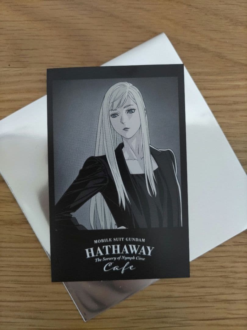 閃光のハサウェイ キルケーの魔女 コラボカフェ コースター ギギ