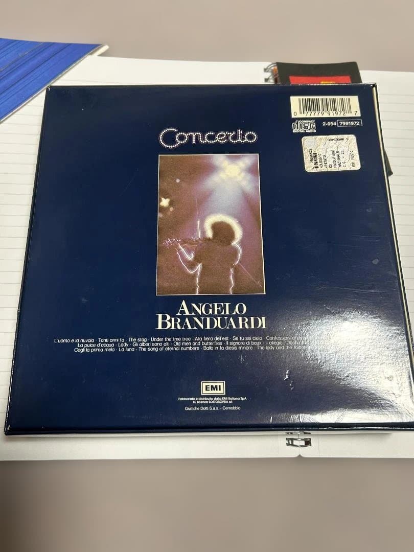 超希少！必聴実況】Angelo Branduardi/Concerto/2CD