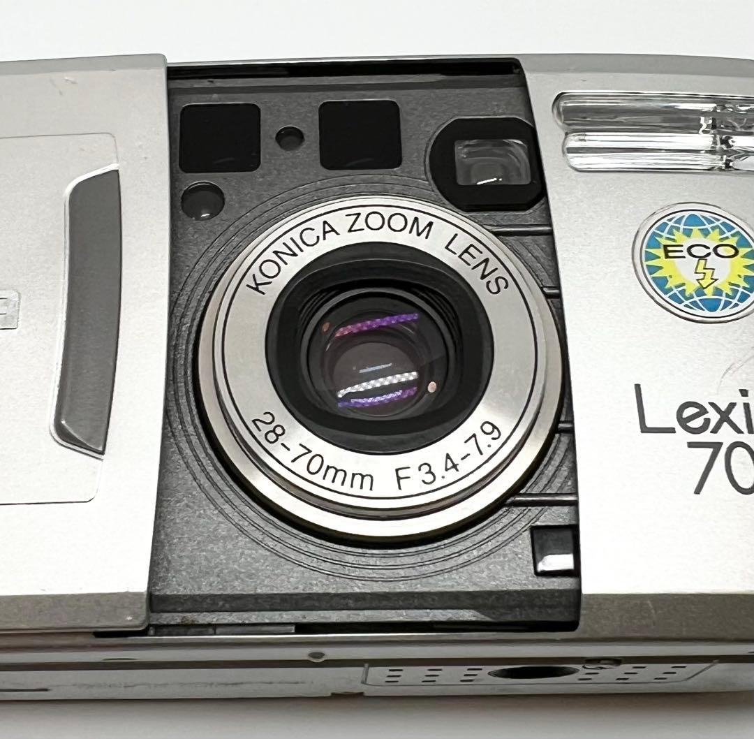 完動品】Konica Lexio 70 フィルムカメラ 動作確認済み