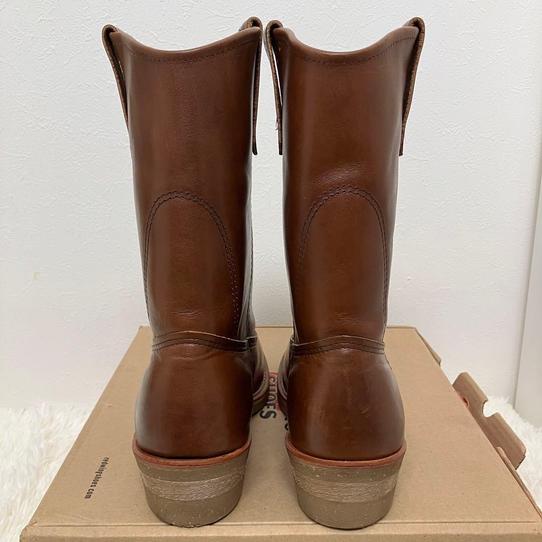 美品】レッドウィング ペコスブーツ 8159 ブラウン